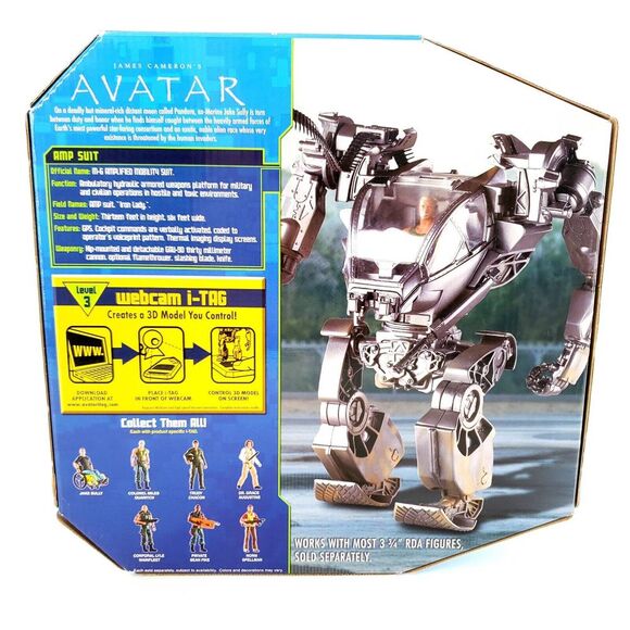 James Cameron's Avatar RDA Amp Suit Collectable Vehicle Level 3 Webcam I-TAG New - Picture 4 of 8